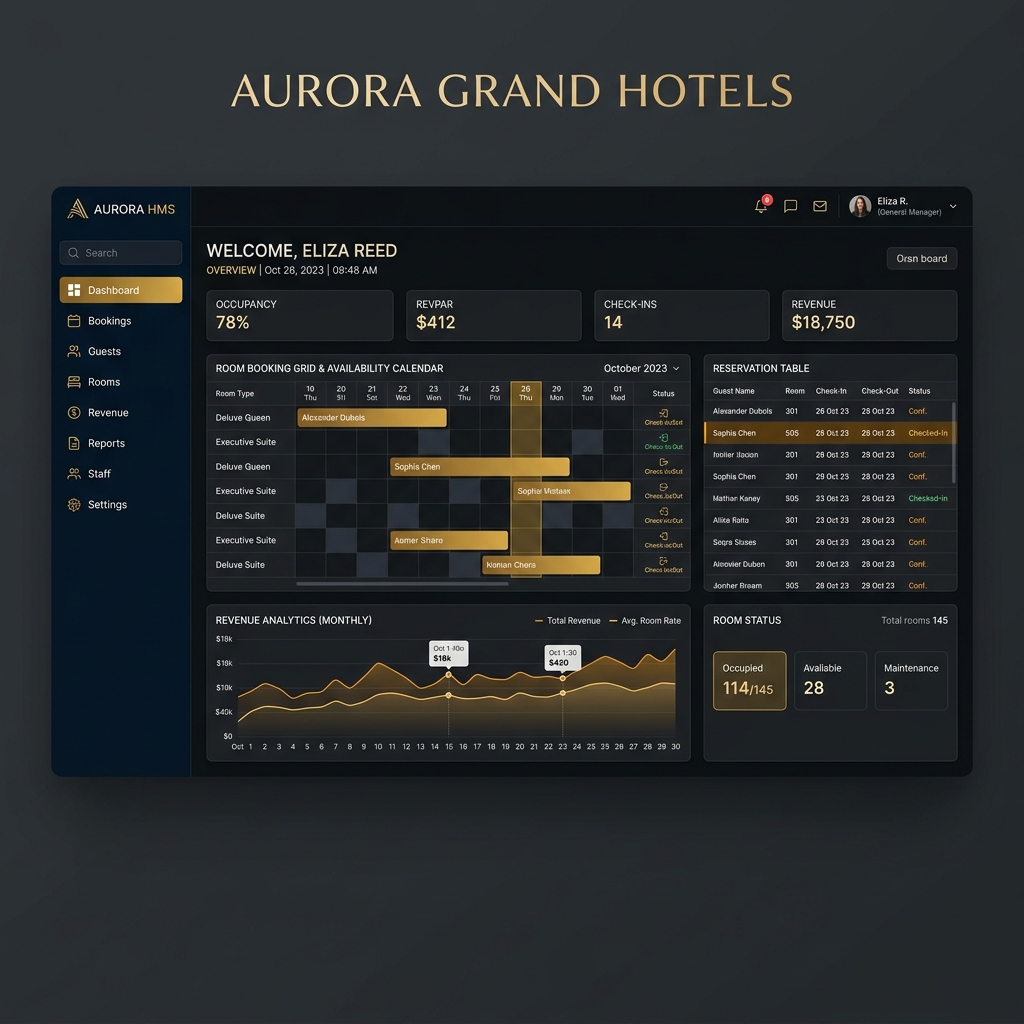 Maaz Hotel Management System